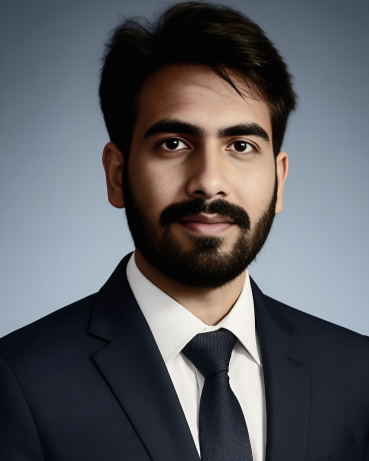 A professional portrait of Mubin Attar, Software Engineer